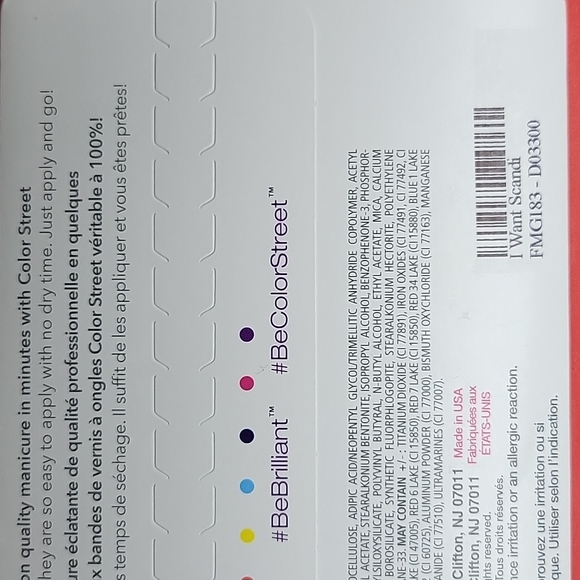 Color Street I want Scandi - Picture 3 of 3